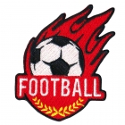 Football Embroidery Patch