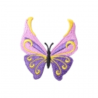 蝴蝶刺繡布貼