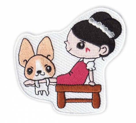 Embroidery Patch  Chihuahua