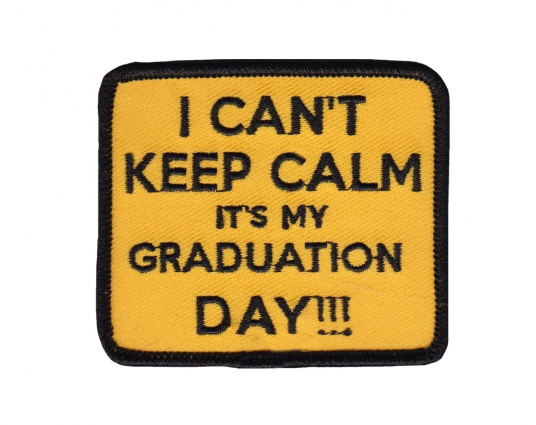 GRADUATION PATCH EMBROIDERED