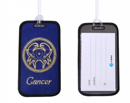 Embroidery Luggage Tag - Horoscope