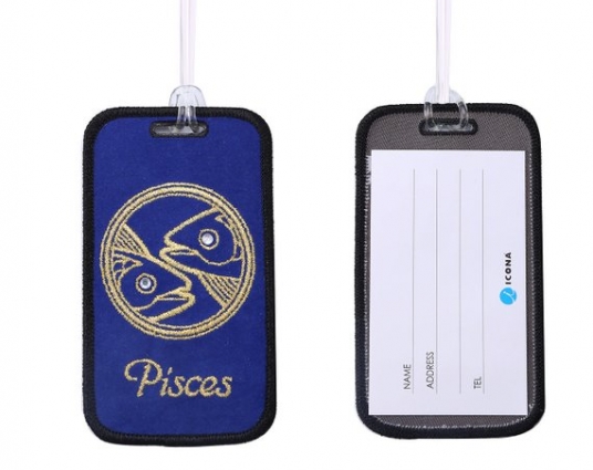 Embroidery Luggage Tag - Horoscope