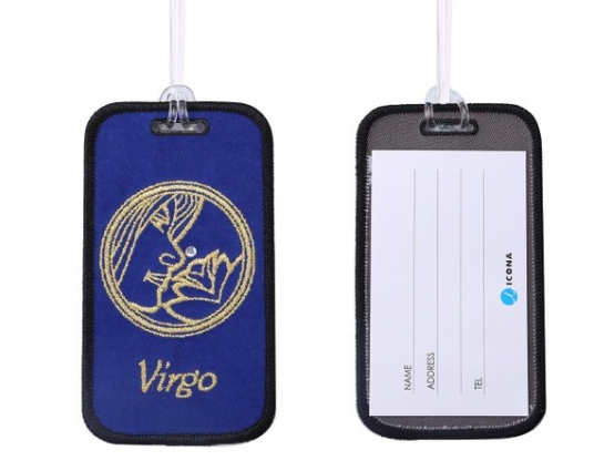 Embroidery Luggage Tag - Horoscope