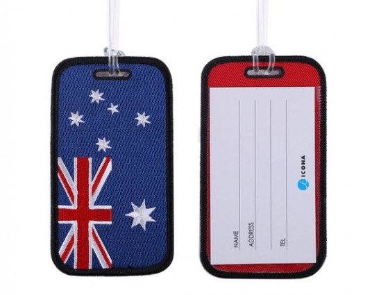 Country Flag Luggage Tag