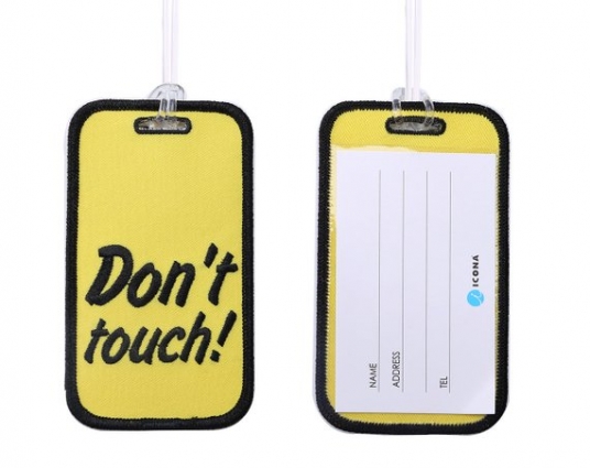 Luggage Tag - Warning Attention Funny