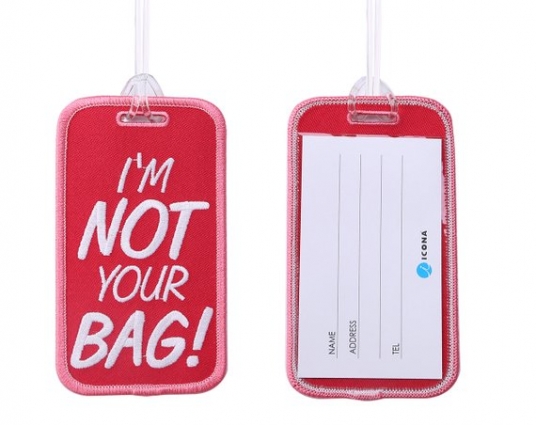 Luggage Tag - Warning Attention Funny