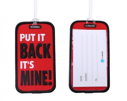 Luggage Tag - Warning Attention Funny