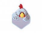 Embroidery Chicken Corner Bookmark