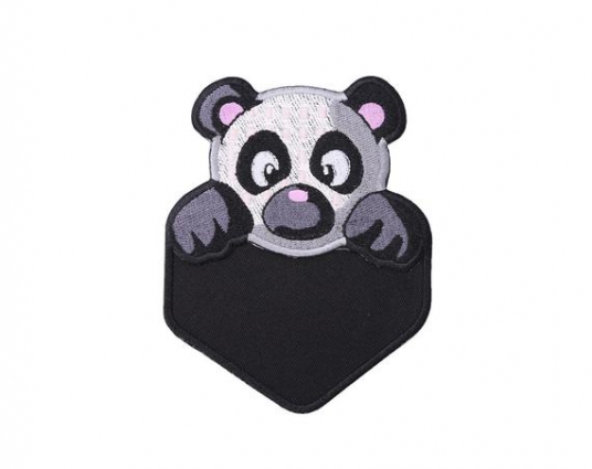 Embroidery Panda Corner Bookmark