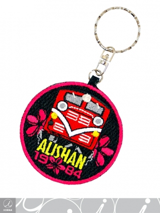 EMBROIDERY KEYRING - TAIWAN RAILWAY