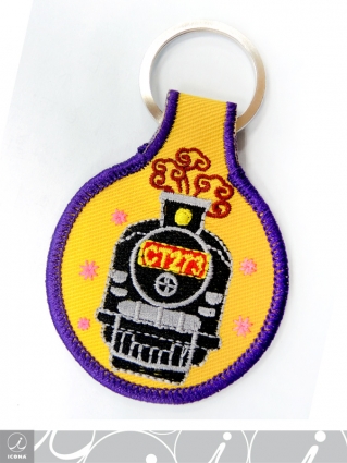 EMBROIDERY KEYRING - TAIWAN RAILWAY